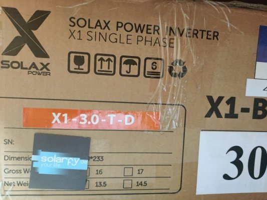 Neu im Shop: Solax X1-Boost 3000 - 