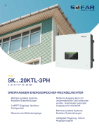 SofarSolar HYD 15KTL-3PH + 10KWh GTX-3000 Speicher