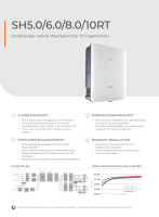 Sungrow SH6.0RT 6KW Hybrid 3-Phasen + Pylontech Force H2 V2 7.1KWh Speicher