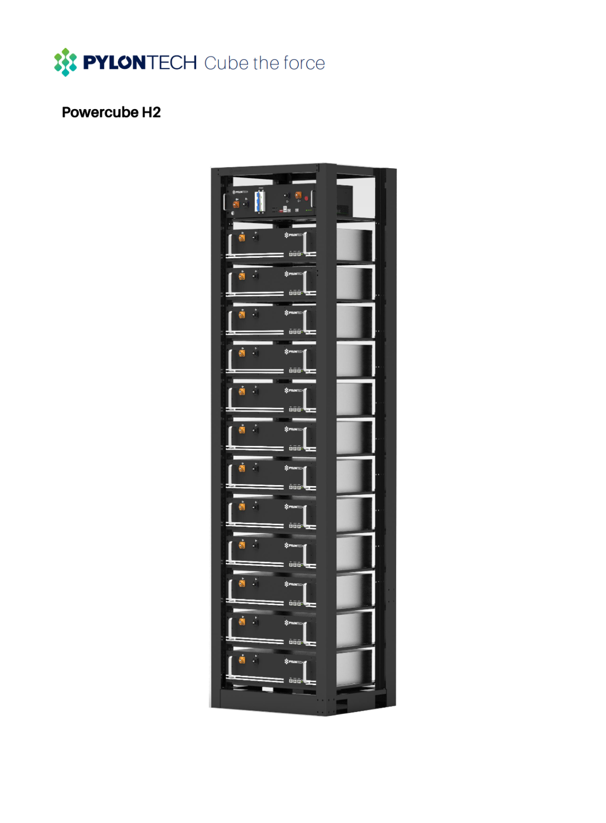 Pylontech Rack Powercube H2 6 1