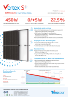 Trina Solar Vertex S+ TSM-455NEG9R.28 Black Frame Glas/Glas